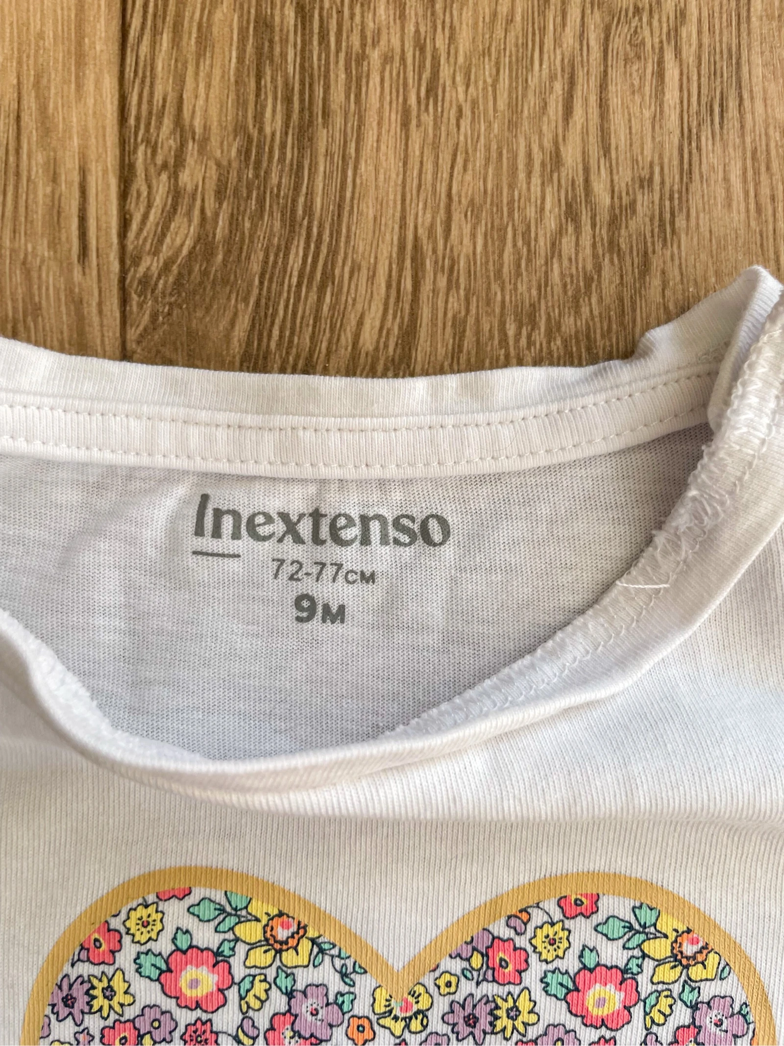 Lot long-sleeved t-shirts size 9 months – photo 8